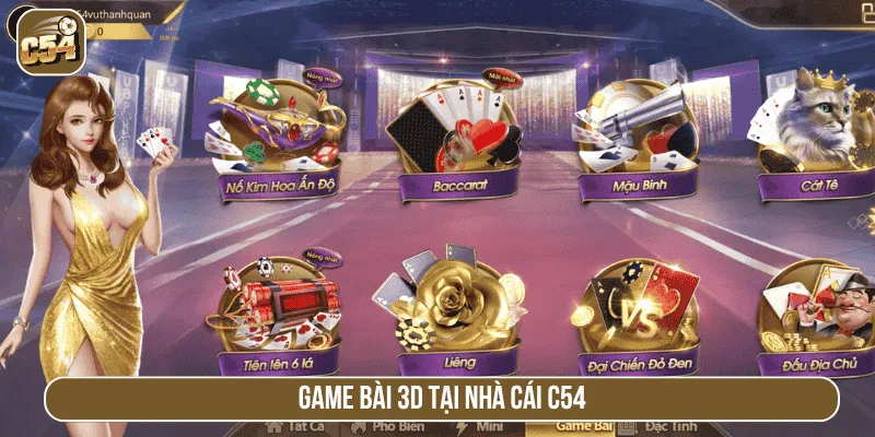 Game bài 3D tại nhà cái C54