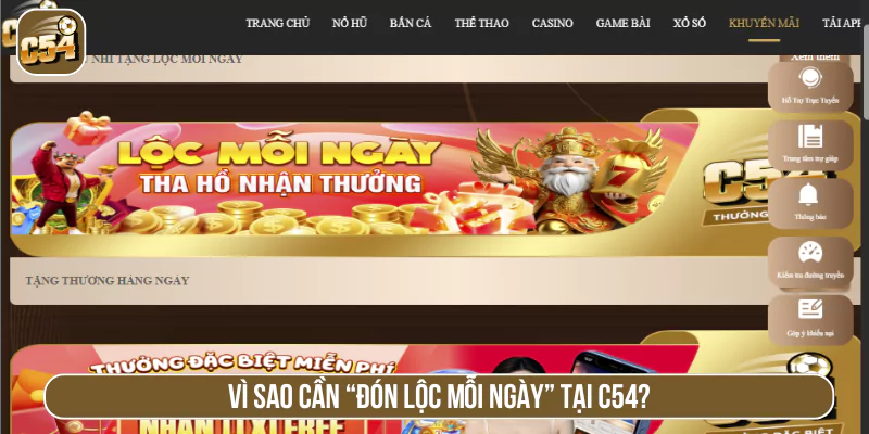 Vì sao cần “Đón Lộc Mỗi Ngày” tại C54?